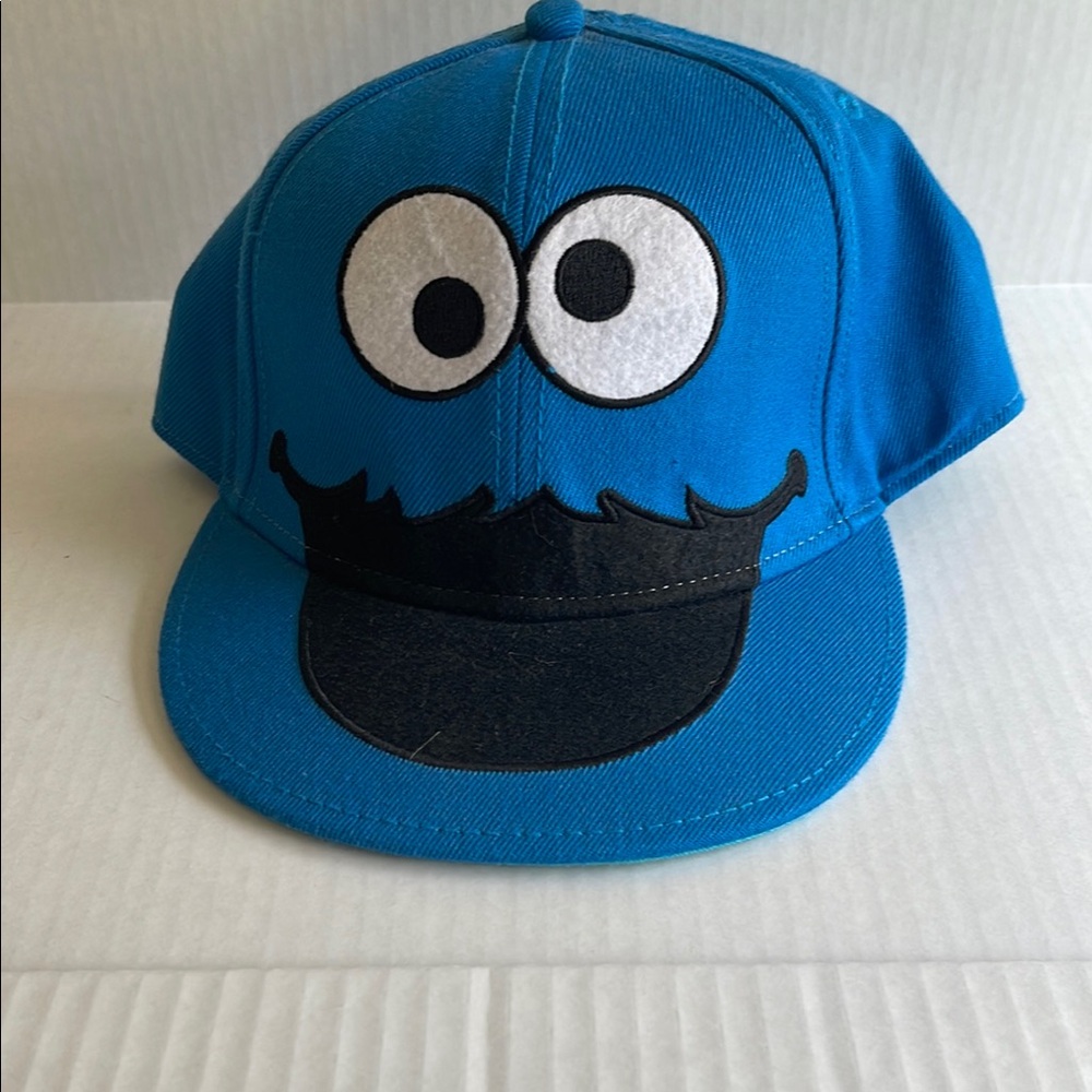 Cookie Monster Cap Men’s Womens Playful Blue